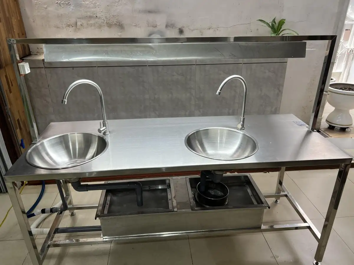 Bàn nhặt lông yến 2 người